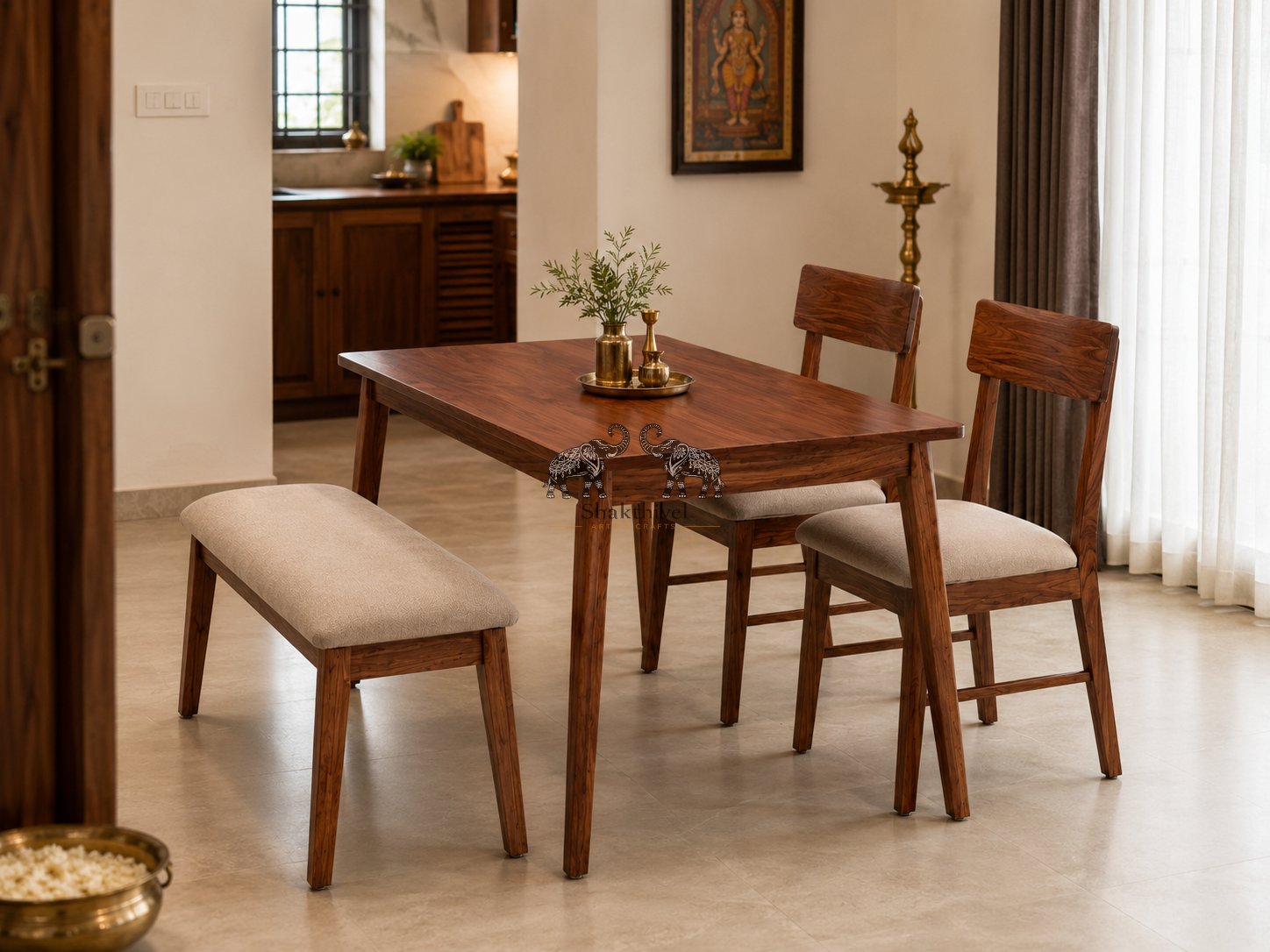 Urban Elegance Rosewood Dining Set