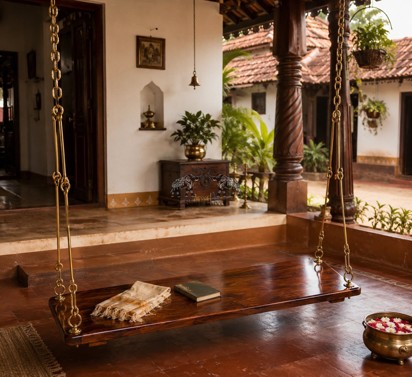 Basic Rosewood Hanging Jhula