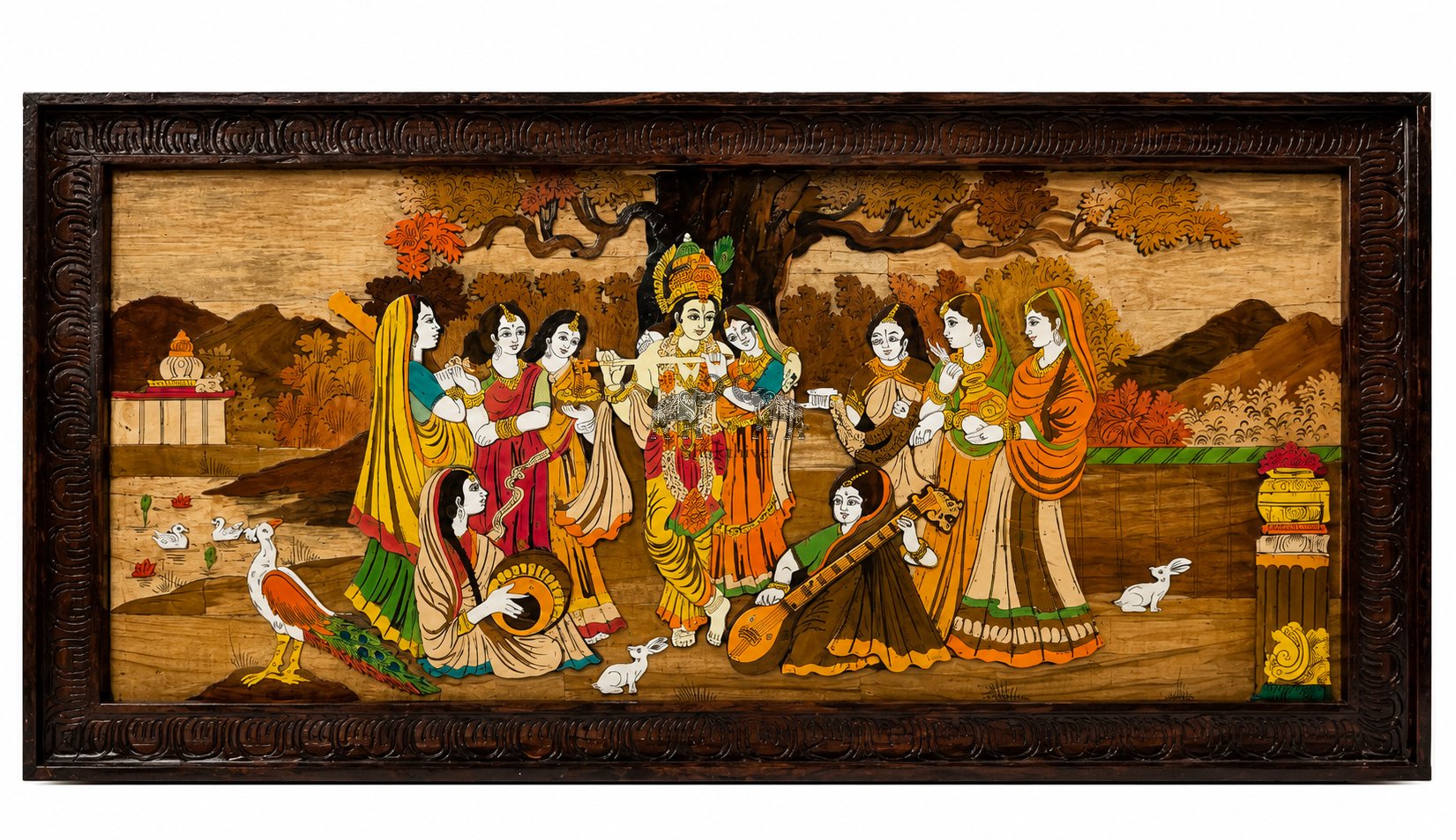 Mohana Murali Rosewood Wall Art