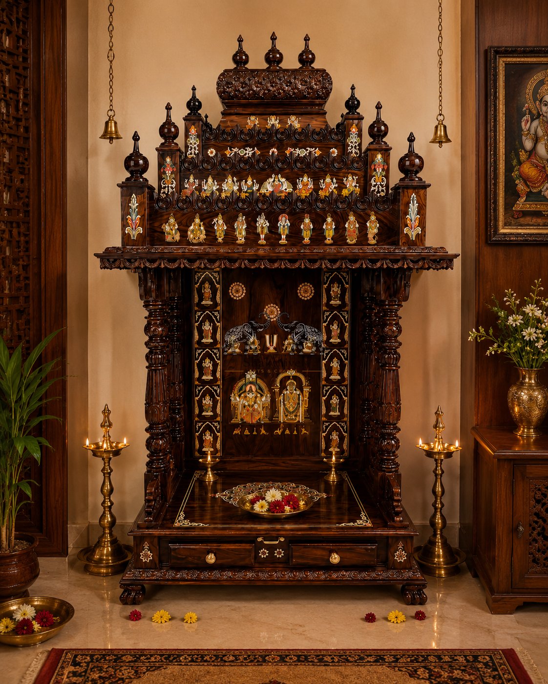 Vaikuntha Dashavatara Rosewood Temple